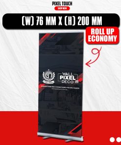 ROLL UP ECONOMY (75MM X 200MM)