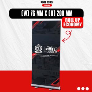 ROLL UP ECONOMY (75MM X 200MM)