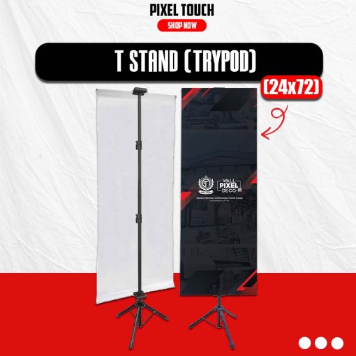 T STAND (TRYPOD) 24X72