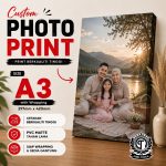 A3 Size Framed Poster (Wrapping)